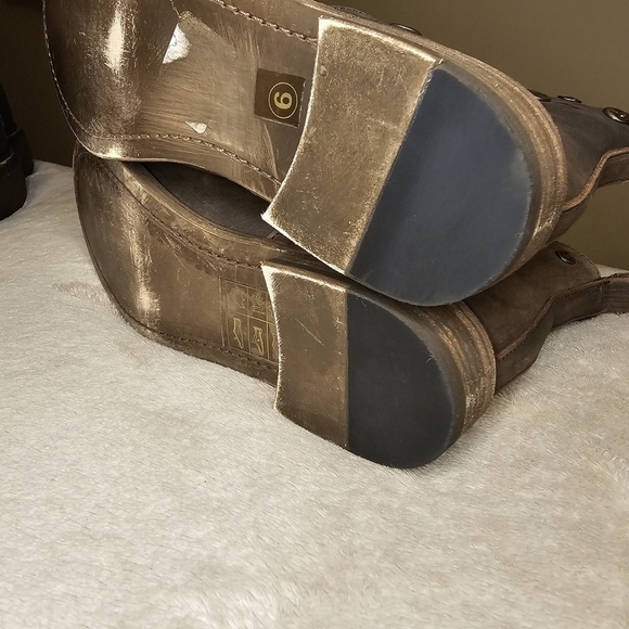 Musse & Cloud Studded Leather ankle boots Size 5 NWOT - Picture 5 of 8